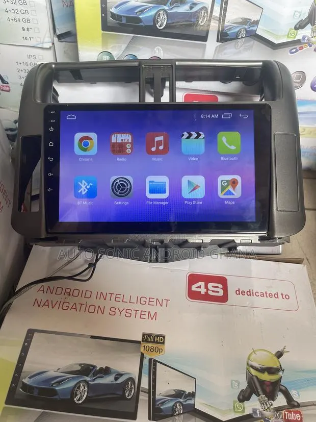 Toyota Prado 2012 Android Infotainment Upgrade Screen 9” · Photo 1