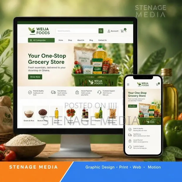 WooCommerce Store Design – WordPress Online Shop, Ghana · Photo 1