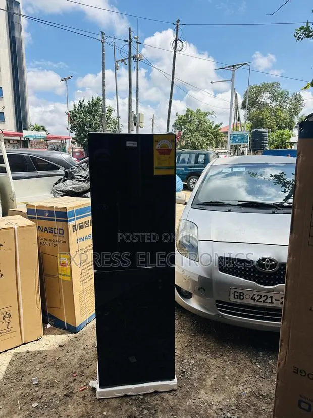 Zealous Nasco NASD2-24FL 196L Double Door Bottom Freezer Refrigerator · Photo 1