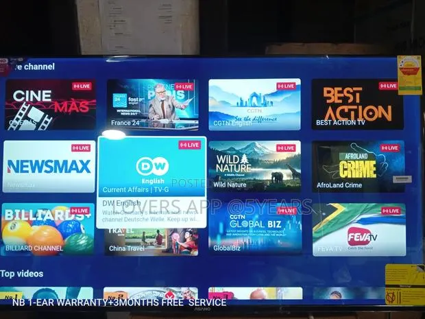 Asano Ultra HD 50"inches Television · Photo 1