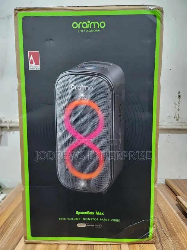 Oraimo Spacebox Max 200w Auracast (No Microphones) · Photo 1
