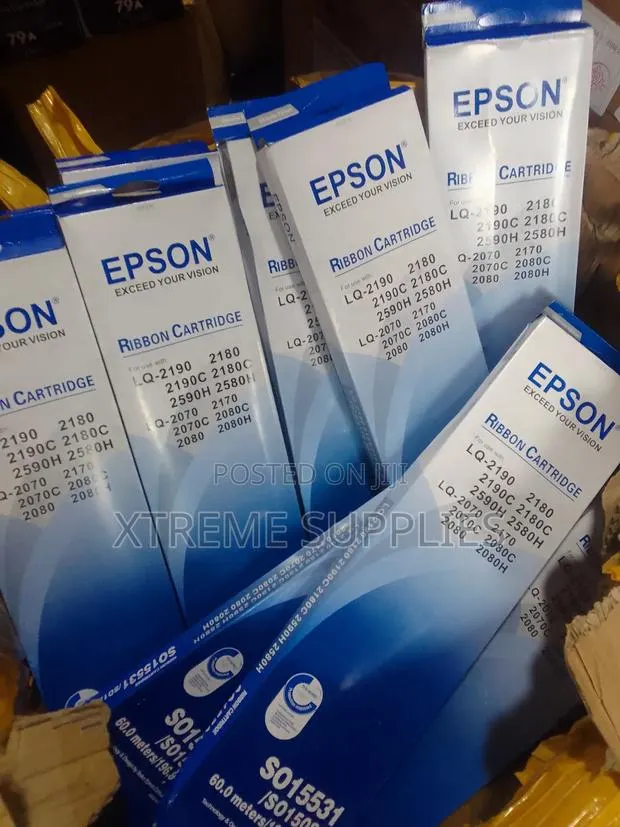 Epson Lq-2190 Genuine Ribbon Cartridge · Photo 1
