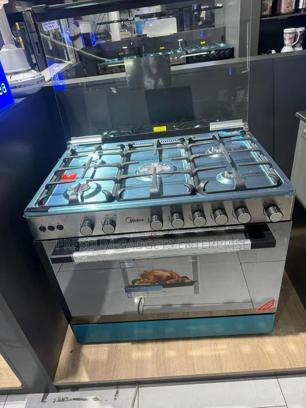 Midea 90 X 60 Cm - Inox- Grill-Silver Stainless Steel Lmg90030 · Photo 1