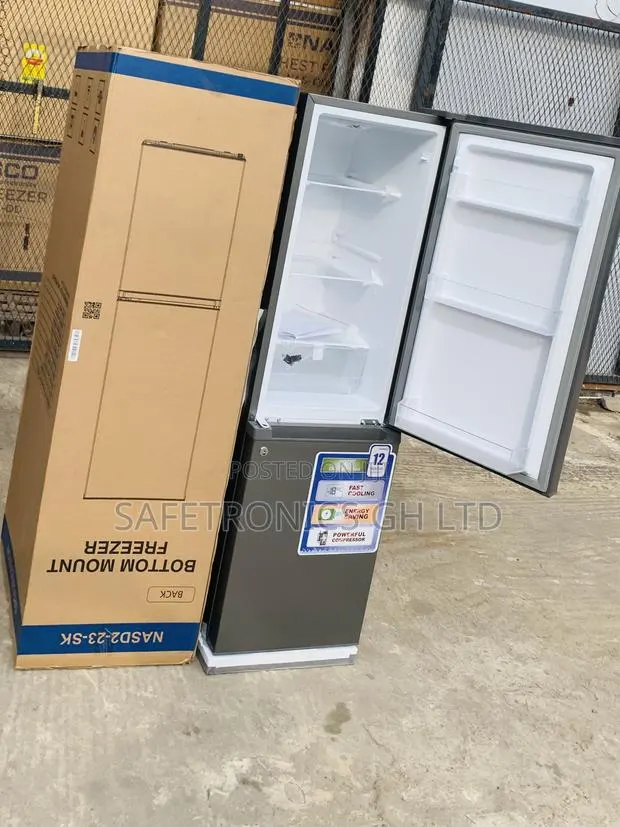 Fast Nasco (Grey) 170L Freezer-Right Nasd2-23-Sk Fridge Bottom Mount · Photo 1