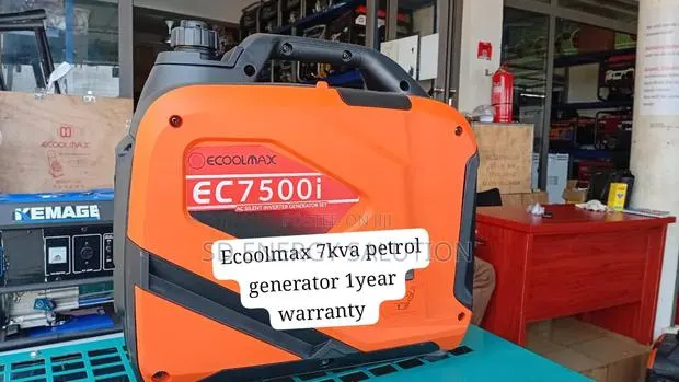 Ecoolmax 7kVA Petrol Generator – Energy Saving Generator · Photo 1