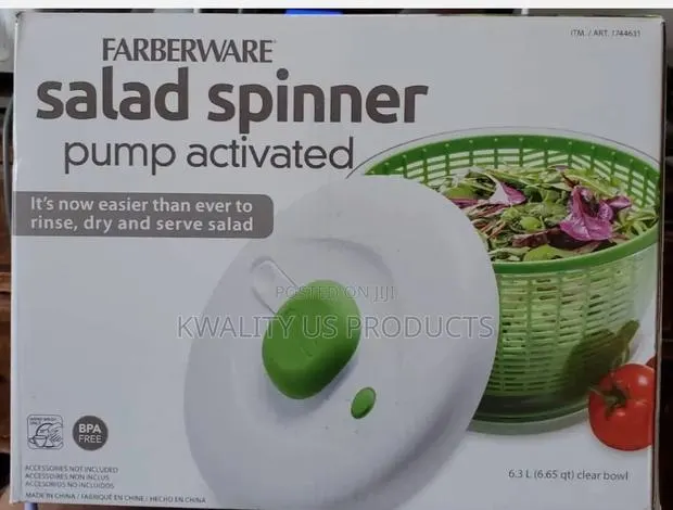 Farberware Salad Spinner - Pump Activated · Photo 1
