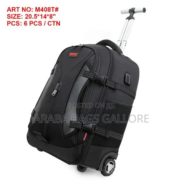 Omaya Multi-Purpose Trolley Bag With USB Port · Photo 1
