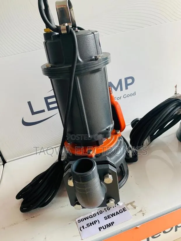 Waste Water Leo Sewage Submersible Pump 1.5hp · Photo 1