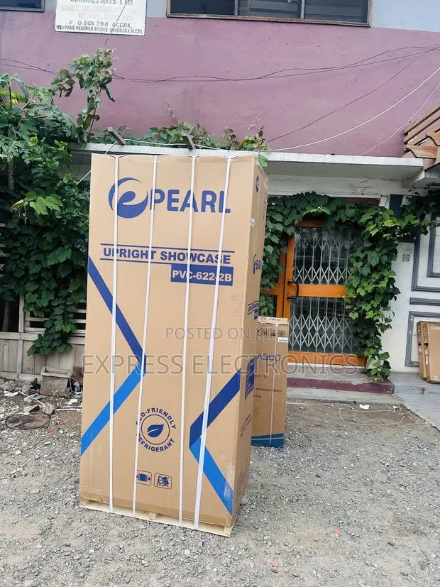Double Door Pearl Display Fridge 500L PVC-622-2B · Photo 1