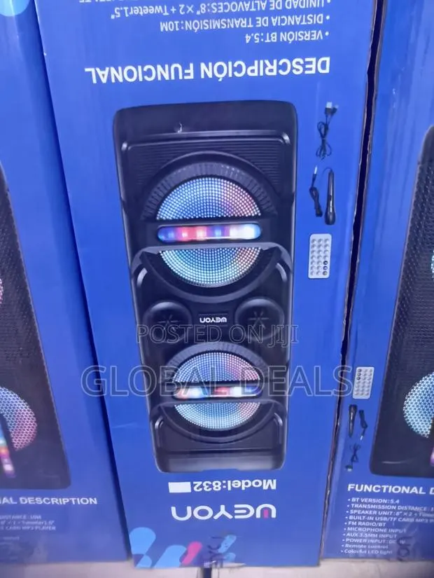 Ueyon Karaoke Microphone Wireless Party Speaker · Photo 1