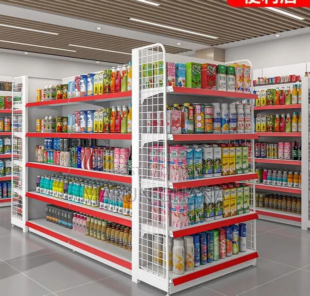 Heavy Duty Metal Supermarket Shelves Retail Store Display Racks · Photo 1