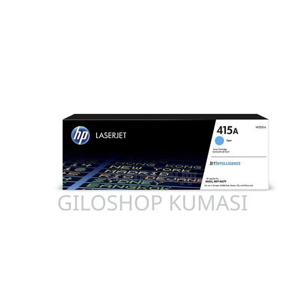 Hp 415a Cyan Original Laserjet Toner Cartridge (W2031a) · Photo 1