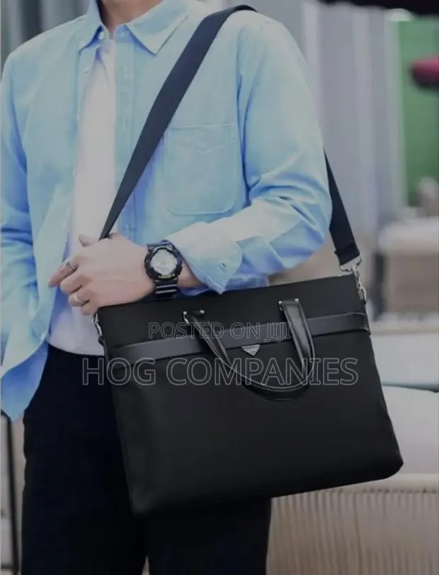 Men's Handbag Briefcase Attache Business Casual Laptop Bag · Photo 1