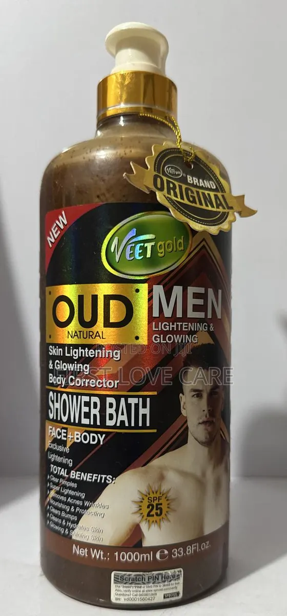 Veet Gold Men Lightening and Glowing Shower Bath · Photo 1