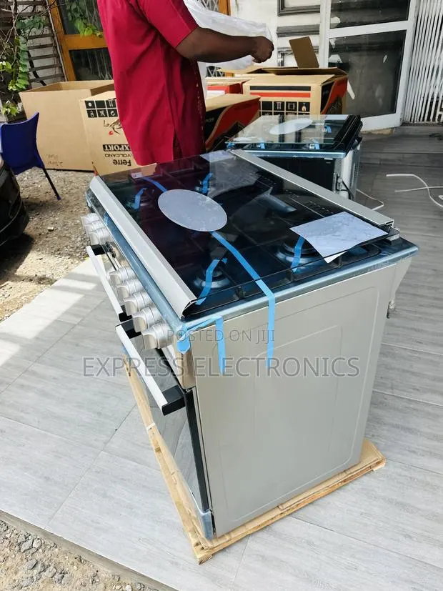 Ultra Sleek Design Sliver 5burner 60/90 5burner Oven Grill Rotisserie · Photo 1