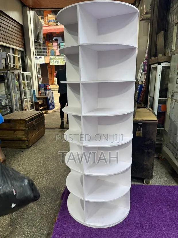 360 Rotates Bags And Shoes Rack · Photo 1