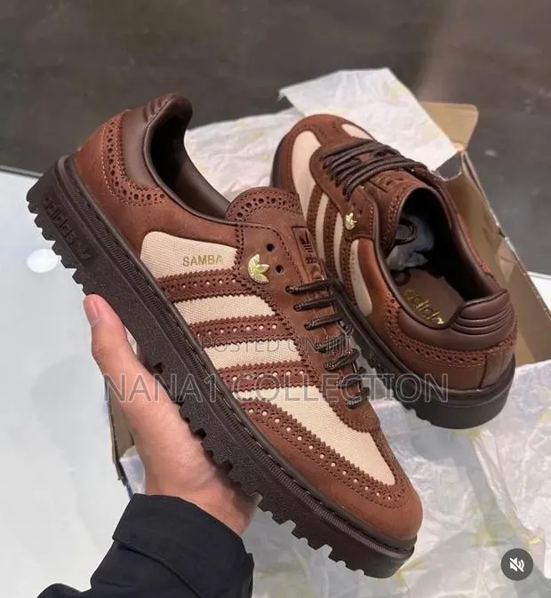 Adidas Originals Samba WTR “Deep Brown” Sneakers · Photo 1