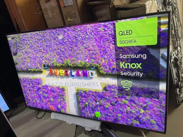 2025/2026 Super Air Slim Qled 50 Inches Samsung 50q8fa Smart Uhd Tv · Photo 1