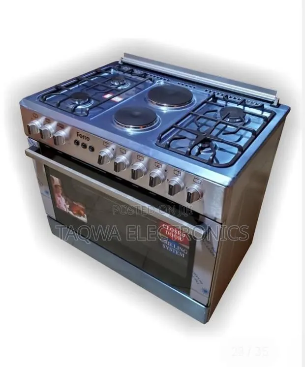 Ferre Solid 6 Burner 4 Gas 2 Electric Cooker · Photo 1