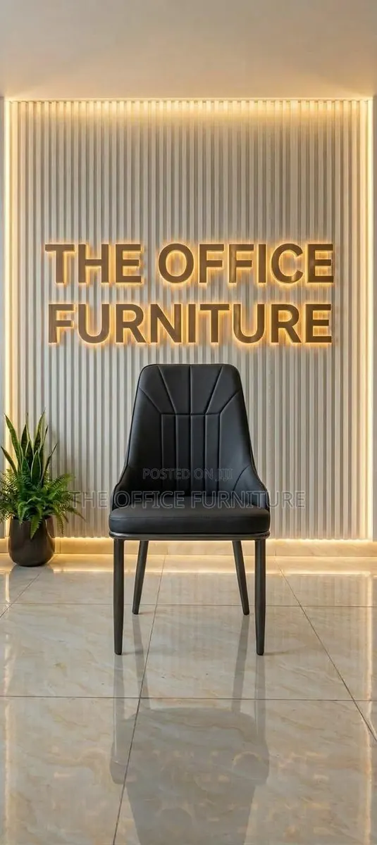 Dining & Office Chair With Geometric Stitching · Photo 1