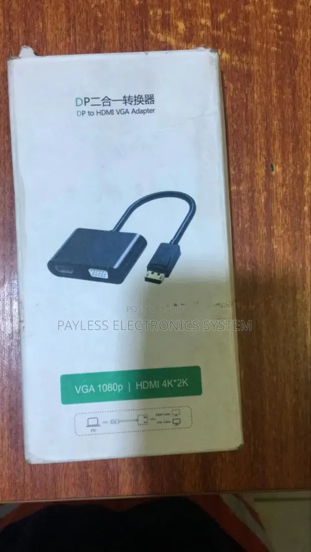 Displayport to Hdmi - Vga Adapter · Photo 1