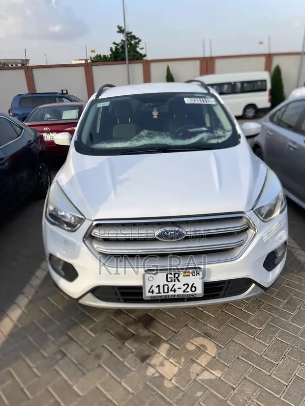 Ford Escape 2018 White · Photo 1