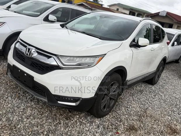Honda CR-V Touring 4dr SUV AWD (1.5L 4cyl CVT) 2017 White · Photo 1