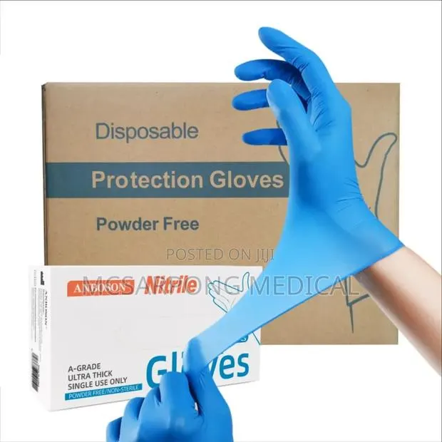 Nitrile Powder Free Examination Gloves (Allergy Free Gloves) · Photo 1