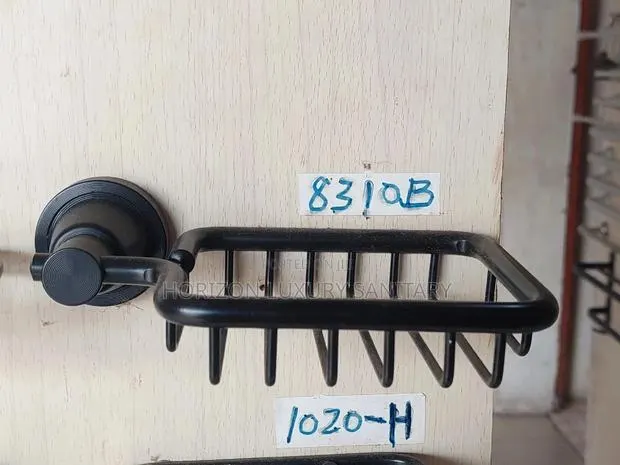 Wall Mounted Black Soap Rack · Photo 1