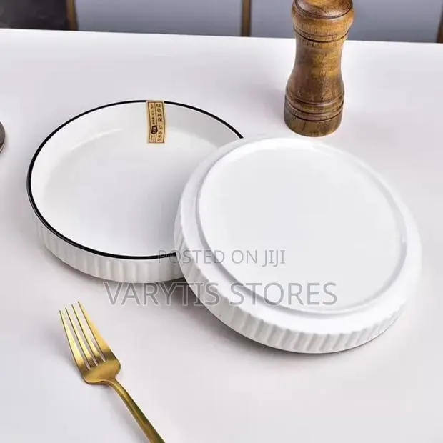8" Multipurpose Ceramic Plates · Photo 1