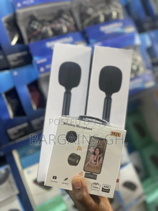 Sx21 Wireless Lapel Microphone With 2 Microphones Holders (Promo) · Photo 1