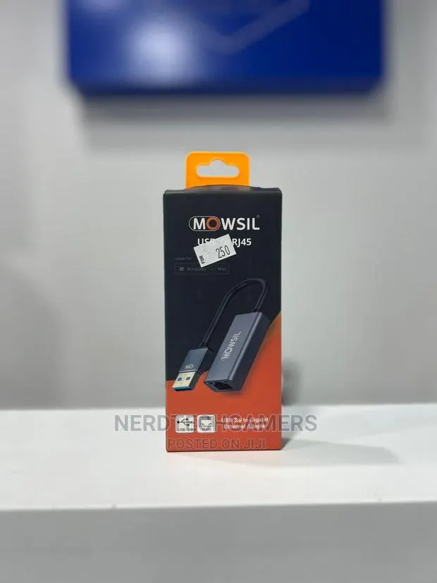 Mowsil USB 3.0 to Ethernet Adapter. · Photo 1