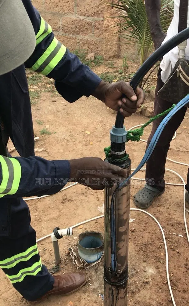Old Borehole Maintenance · Photo 1