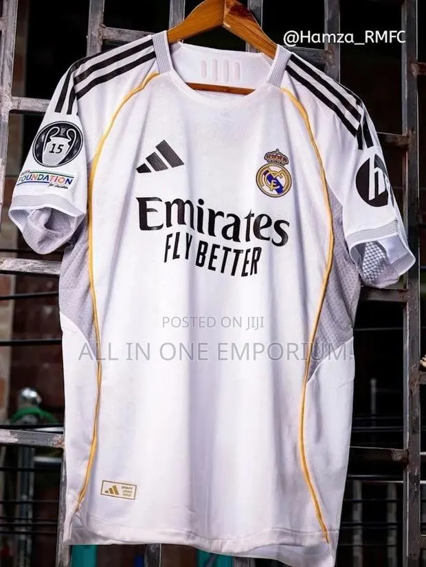 Real Madrid Home/Away Jersey 25/26 · Photo 1