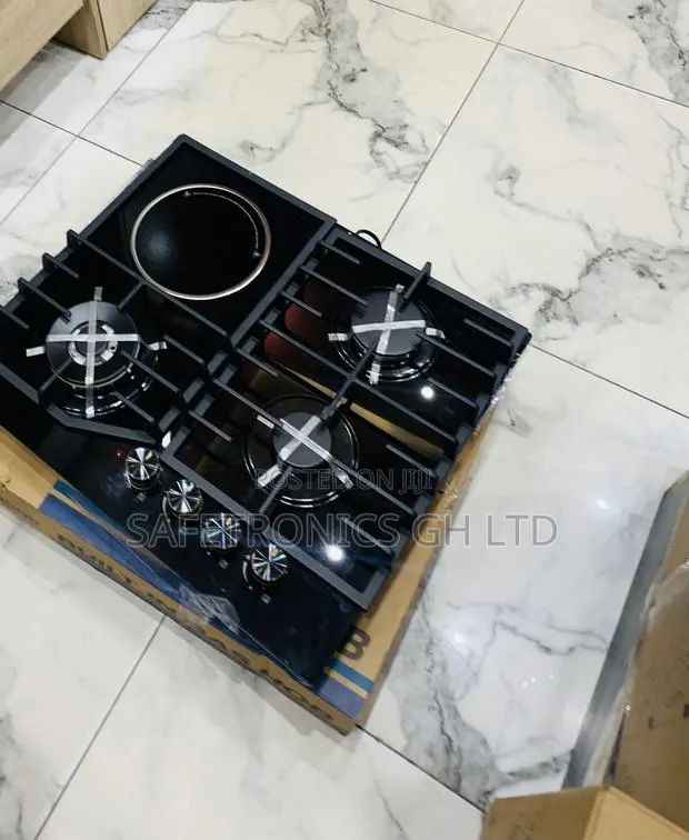 Neatly Best Kenwood Black Inbuilt 60cm 1 Electric 3 Gas Hob · Photo 1