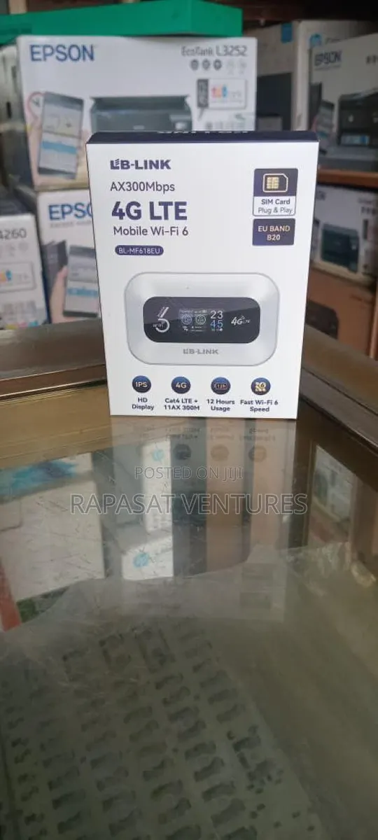 Lb-Link Bl-Mf618eu Ax300mbps 4g Mobile Wi-Fi 6 · Photo 1