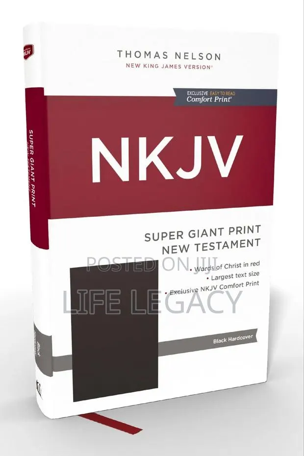NKJV Super Giant Print Reference Bible · Photo 1