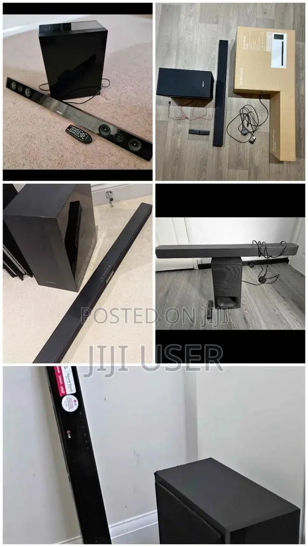Wireless Soundbar And Subwoofer · Photo 1