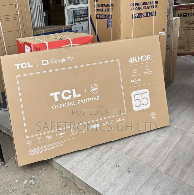 Top Class Sleek TCL TV 55 Smart Satellite Andriod UHD · Photo 1