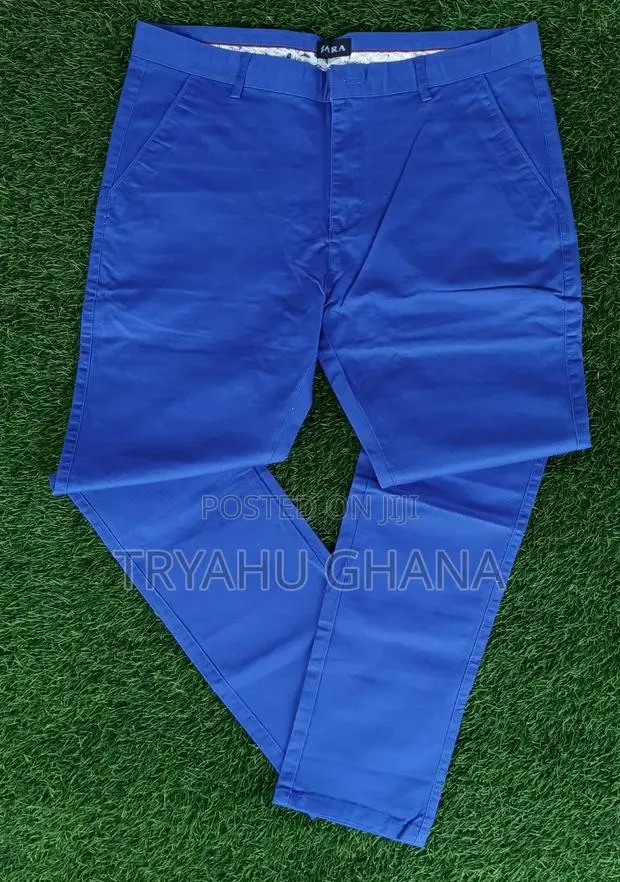 Perfect Fit Zara Khaki Trousers for Sale Online · Photo 1
