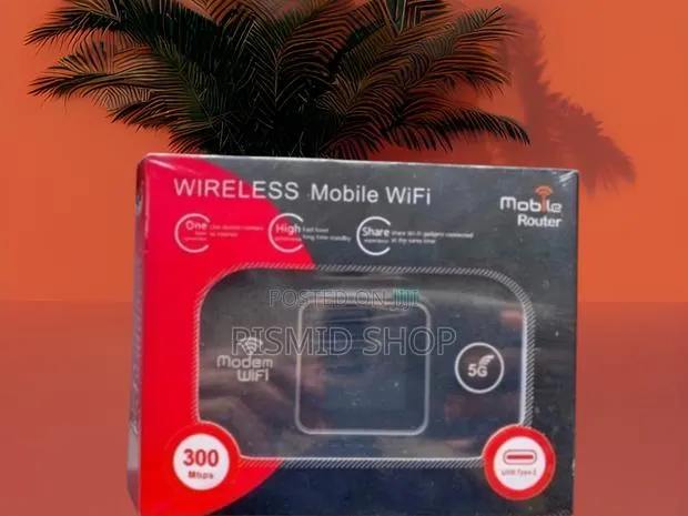 Portable High-Speed 5G LTE Internet Router – 300Mbps · Photo 1