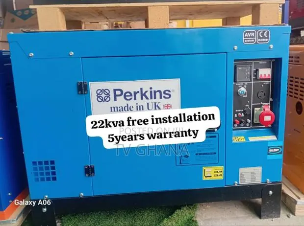Power on Repeat Perkins 22kva Diesel Generator 22kva Diesel · Photo 1