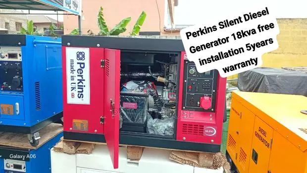Heavy Duty Perkins 18kVA Silent Generator
Reliable Perkins 18kVA · Photo 1