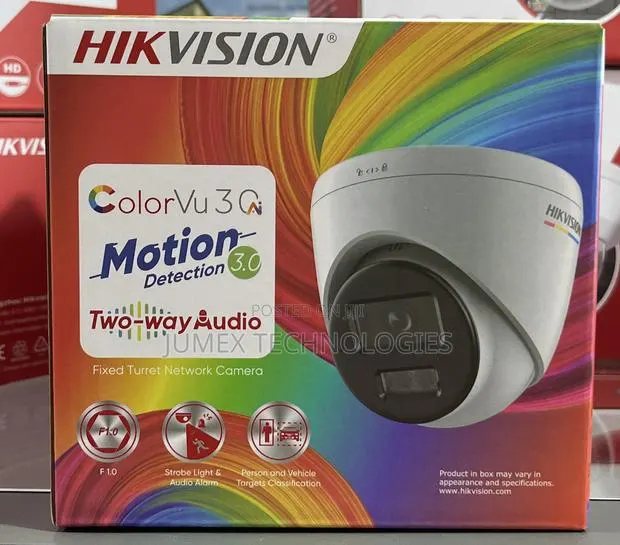 Hikvision 2mp Ip Camera Colorvu 3.0 Two-Way Audio Ds-2cd1127g3-Liu/SRB · Photo 1