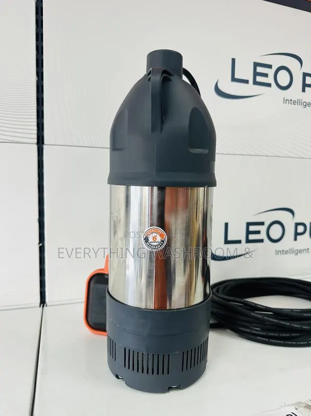 Leo 1.5hp Stainless Submersible Pump for Clean or Slightly Dirty Water · Photo 1