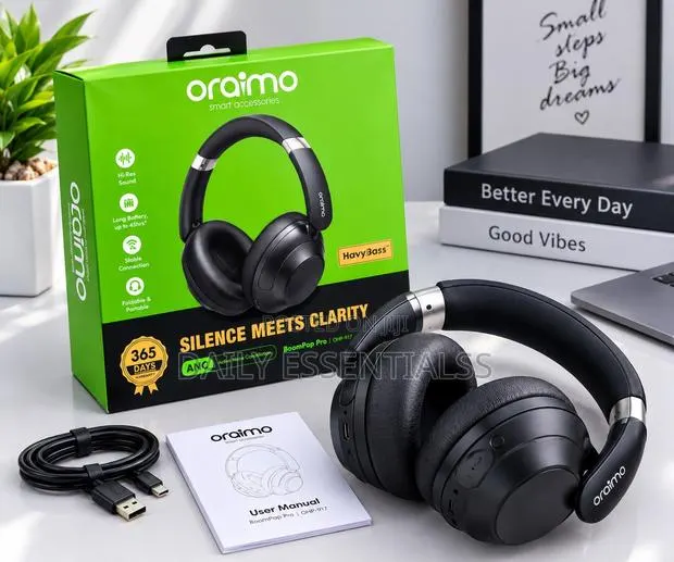 Original Oraimo BoomPop Pro Bluetooth Headset · Photo 1