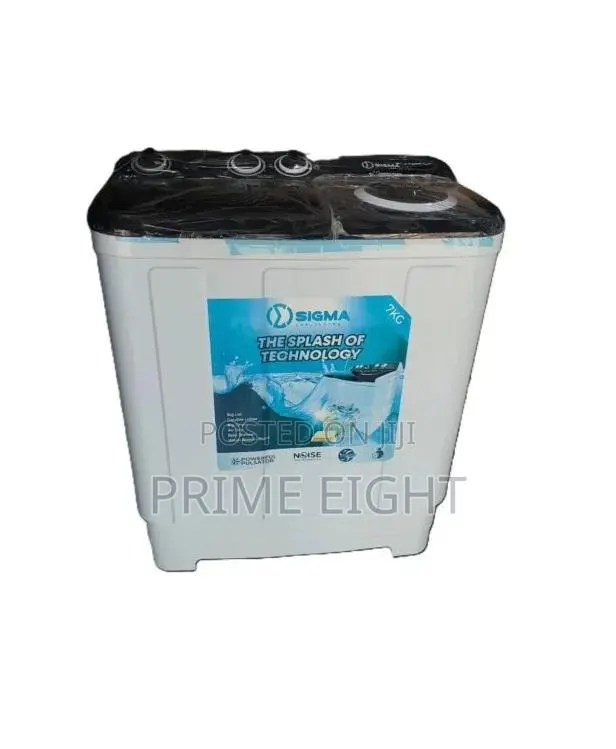 Sigma SWM-TT70 7Kg Twin Tub Semi-Automatic Washing Machine · Photo 1