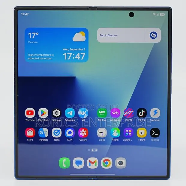 New Samsung Galaxy Z Fold7 256 GB Blue