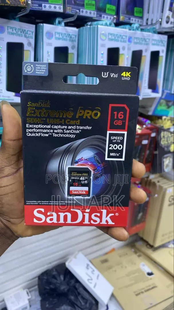 Sandisk 16gb Extreme Pro Camera Memory Card · Photo 1