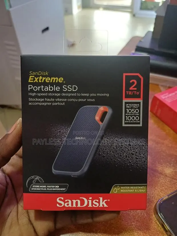 Sandisk SSD 2tb External Hard Drive · Photo 1